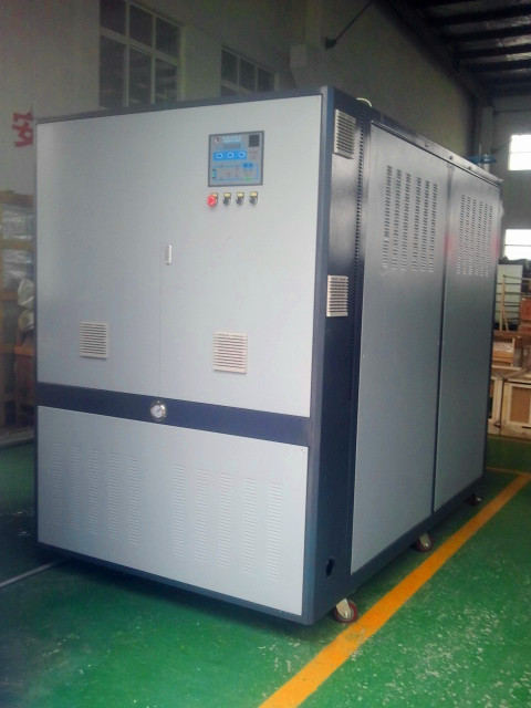 大型油加熱器，350度高溫模溫機，油電加熱設備